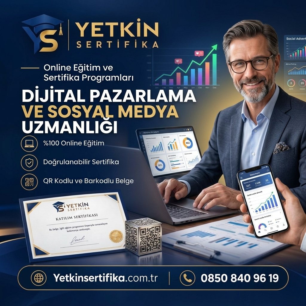 Dijital Pazarlama ve Sosyal Medya Uzmanlığı Sertifika Programı
