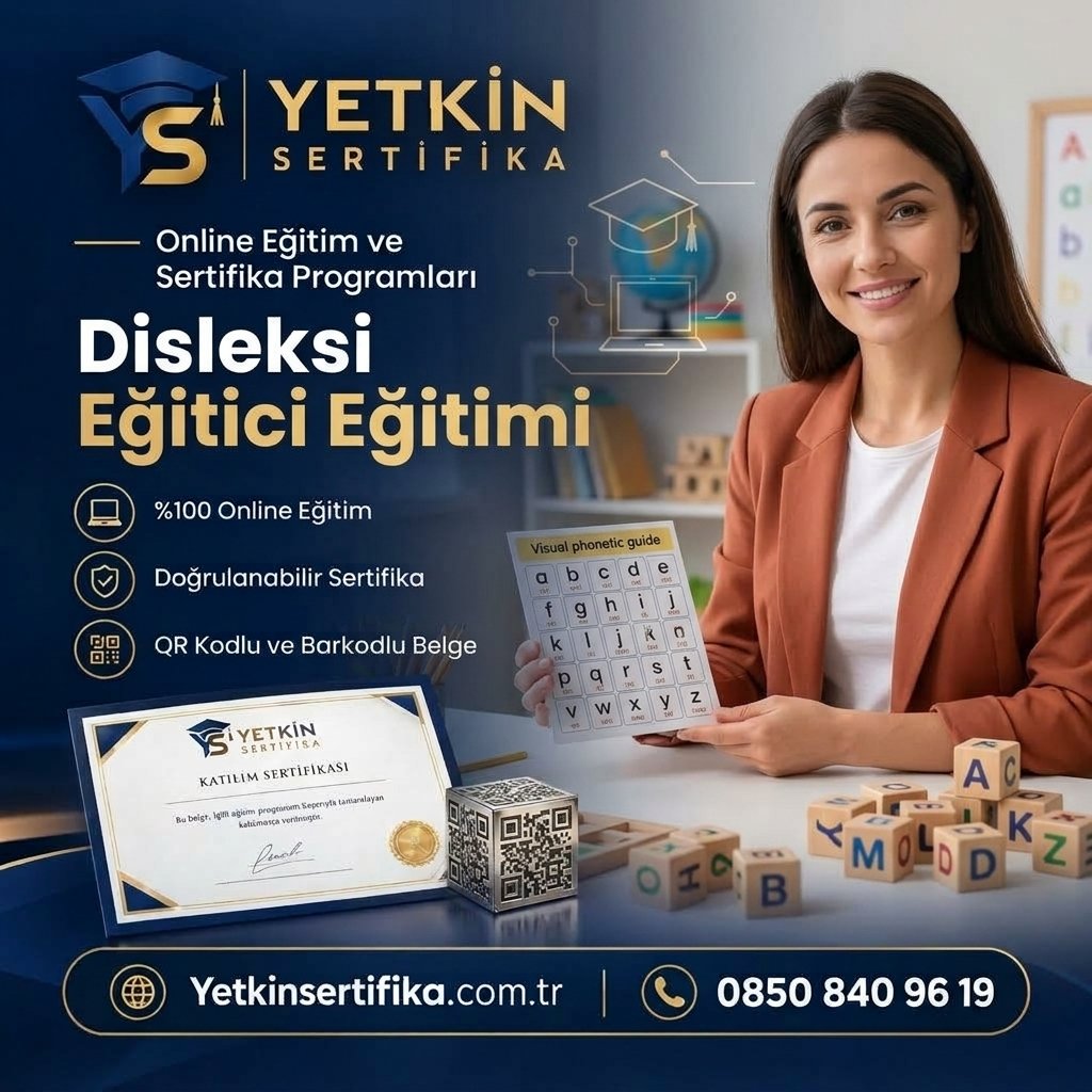 Disleksi Eğitici Eğitimi Sertifika Programı