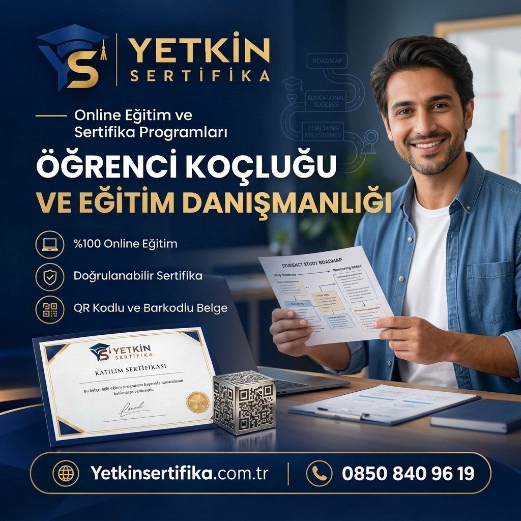 Eğitim Danışmanlığı ve Öğrenci Koçluğu Eğitimi Sertifika Programı