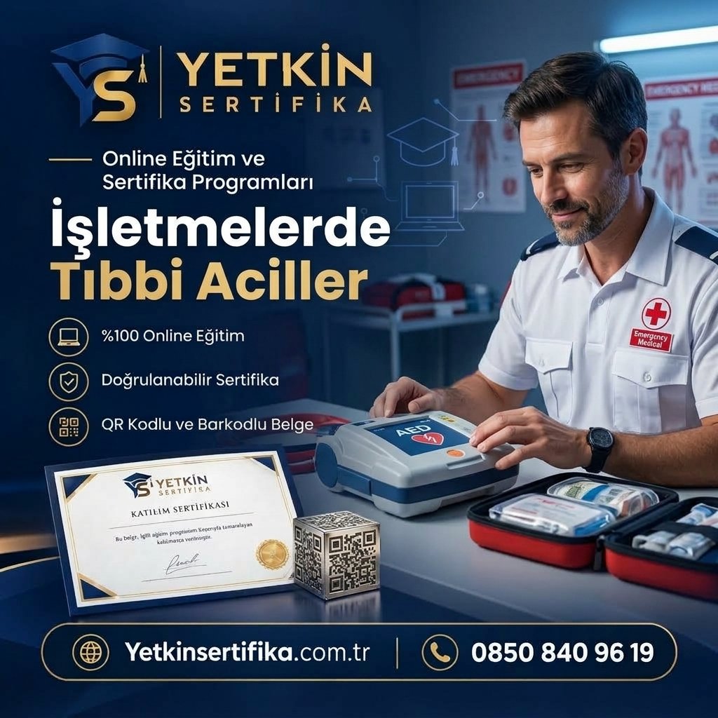 İşletmelerde Tıbbi Aciller Beceri Eğitimi Sertifika Programı