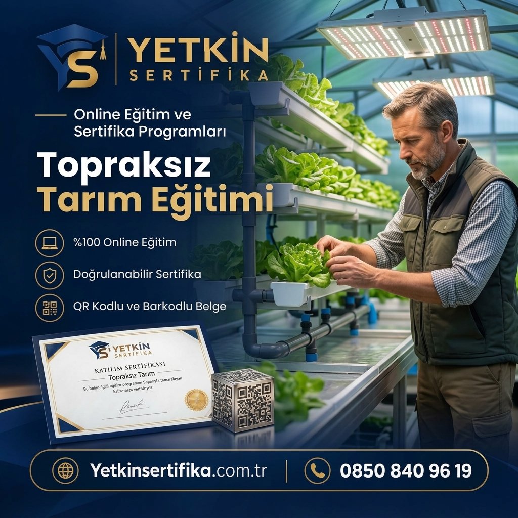 Sebze ve Meyve İşleme Eğitimi Sertifika Programı